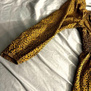 Long sleeve SHEIN Cheetah Top
